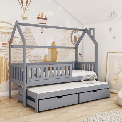 Reigate Wooden Single Bed Monkey With Trundle