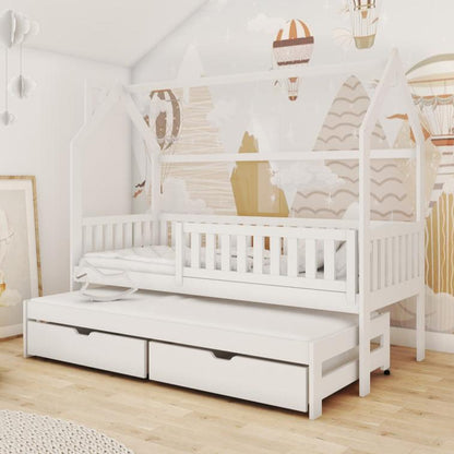 Reigate Wooden Single Bed Monkey With Trundle