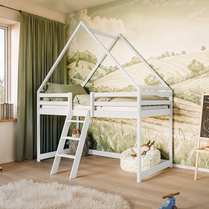 Nottingham Moon Wooden Loft Bed