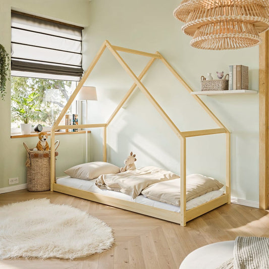 Malvern Wooden Single House Bed Moris