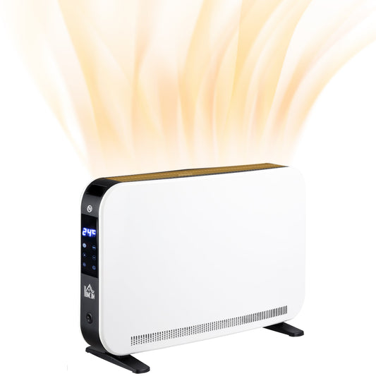 HOMCOM Three-Mode Modern Slimline Heater, 7-35_ Temperature