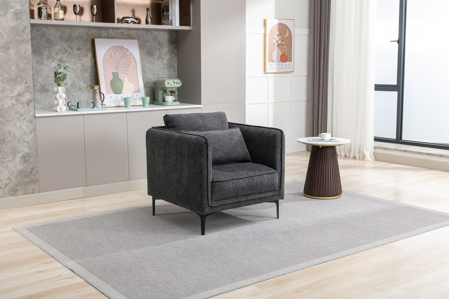 Landor Sofa 2 Seater Grey