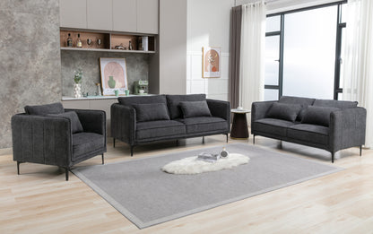 Landor Sofa 3 Seater Grey
