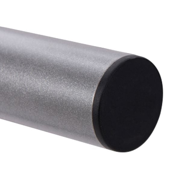 Metal Space-saving Loft Bed Frame with Full-length Safety Guardrail-Silver