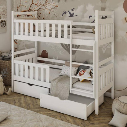 Salisbury Wooden Bunk Bed Monika with Storage