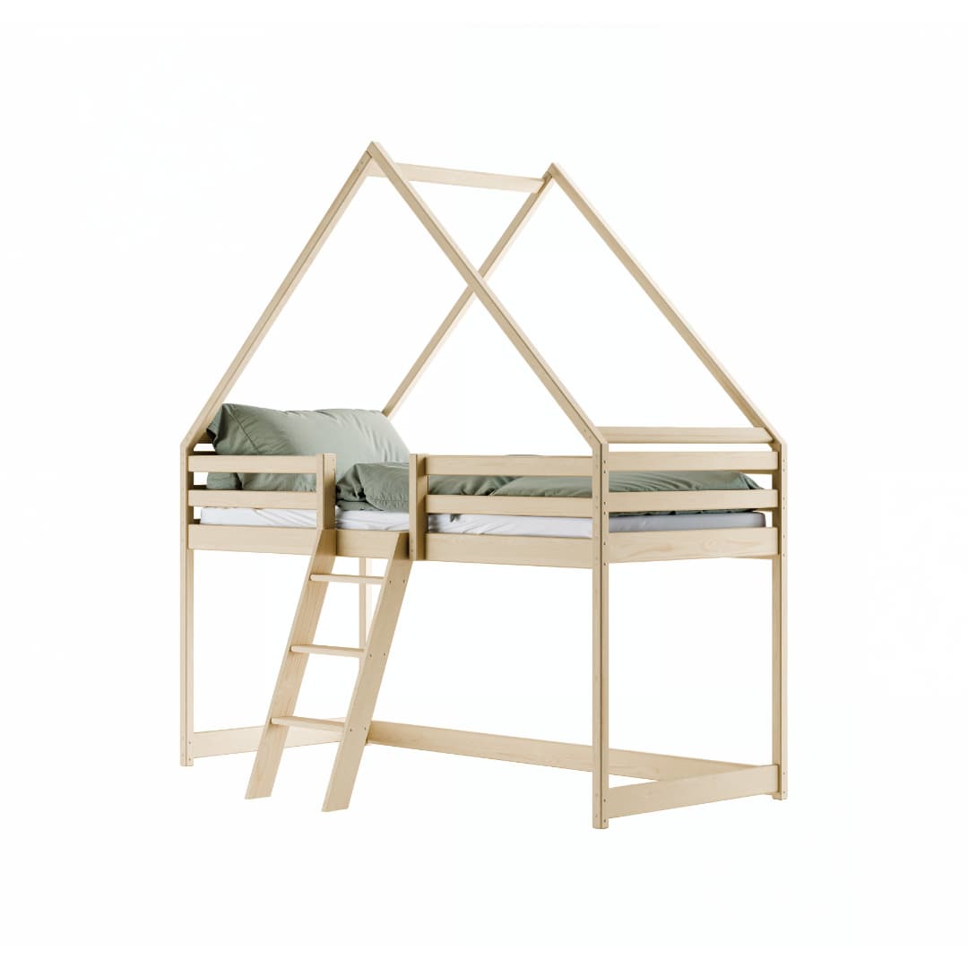 Nottingham Moon Wooden Loft Bed