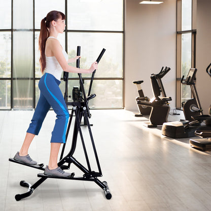 جهاز تمارين اللياقة البدنية Air Walker Glider Home Gym Cross Trainer مع شاشة LCD