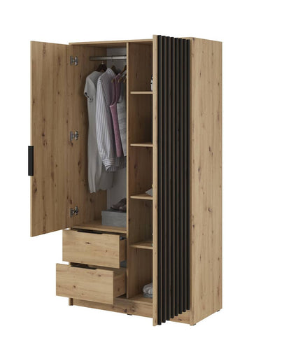 Nelly Hinged Door Wardrobe 105cm