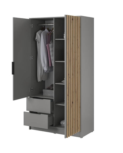 Nelly Hinged Door Wardrobe 105cm