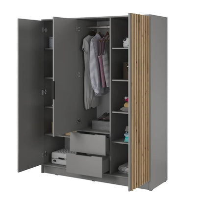 Nelly Hinged Door Wardrobe 155cm