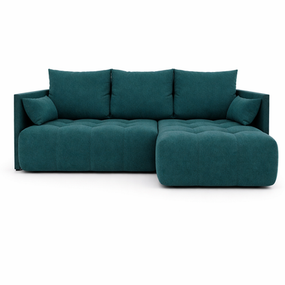Corner Sofa Bed NESSA Teal