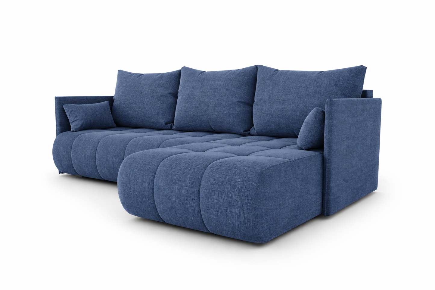 Corner Sofa Bed NESSA Denim blue