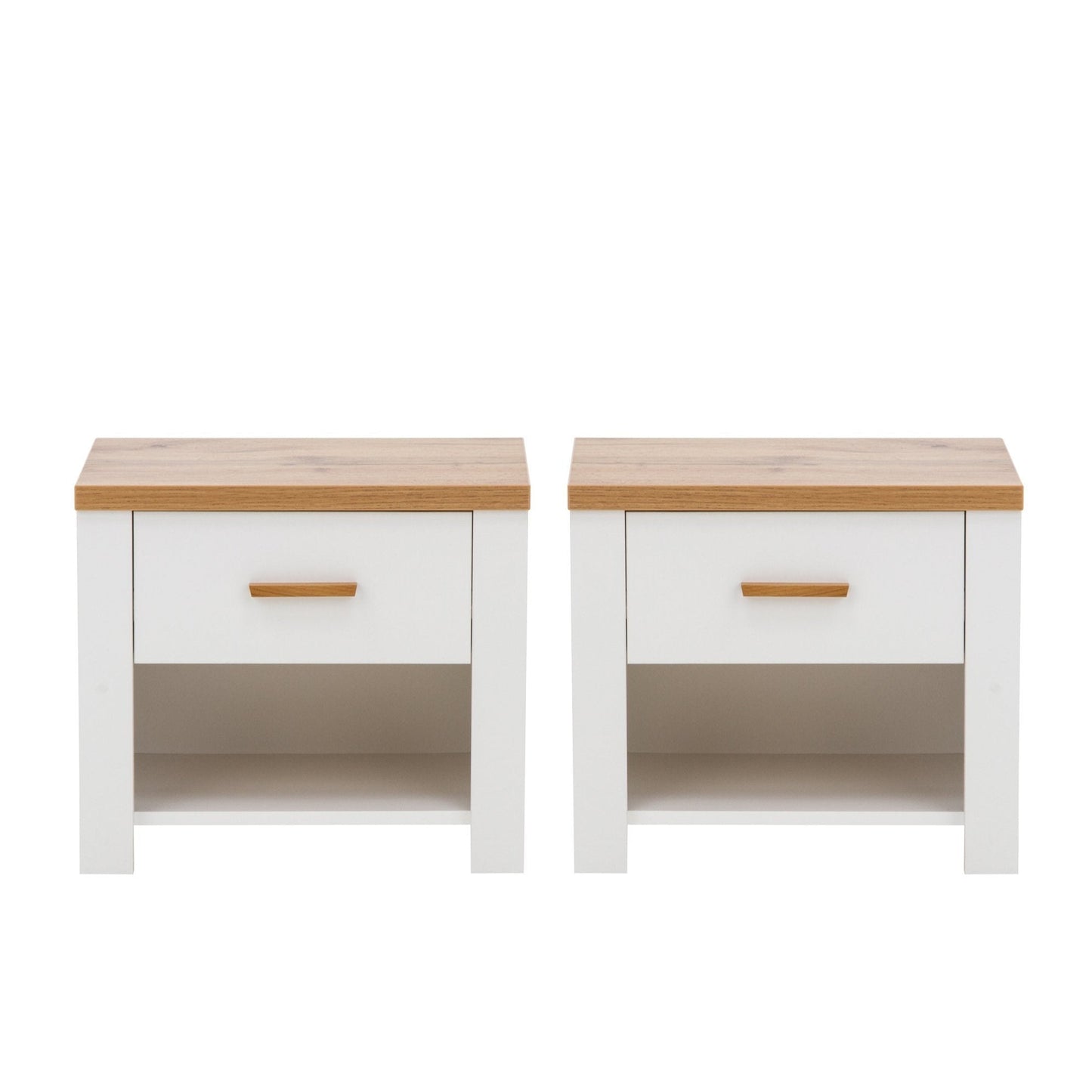 Nicea 23 Pair of Bedside Cabinets