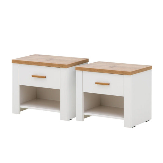 Nicea 23 Pair of Bedside Cabinets