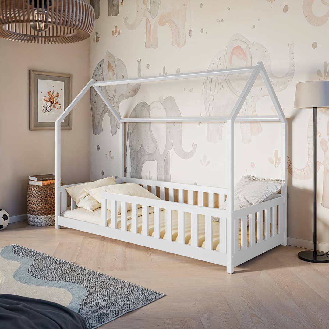 Bristol Wooden House Bed Noah [EU Single]