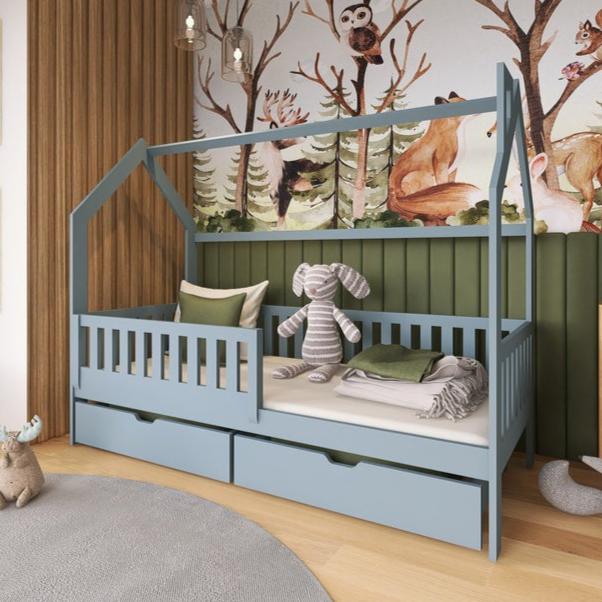 Sevenoaks Wooden Single Bed Natan With Storage