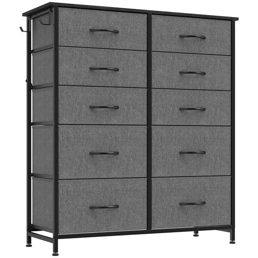 HOMCOM Chest of Drawers in Grey