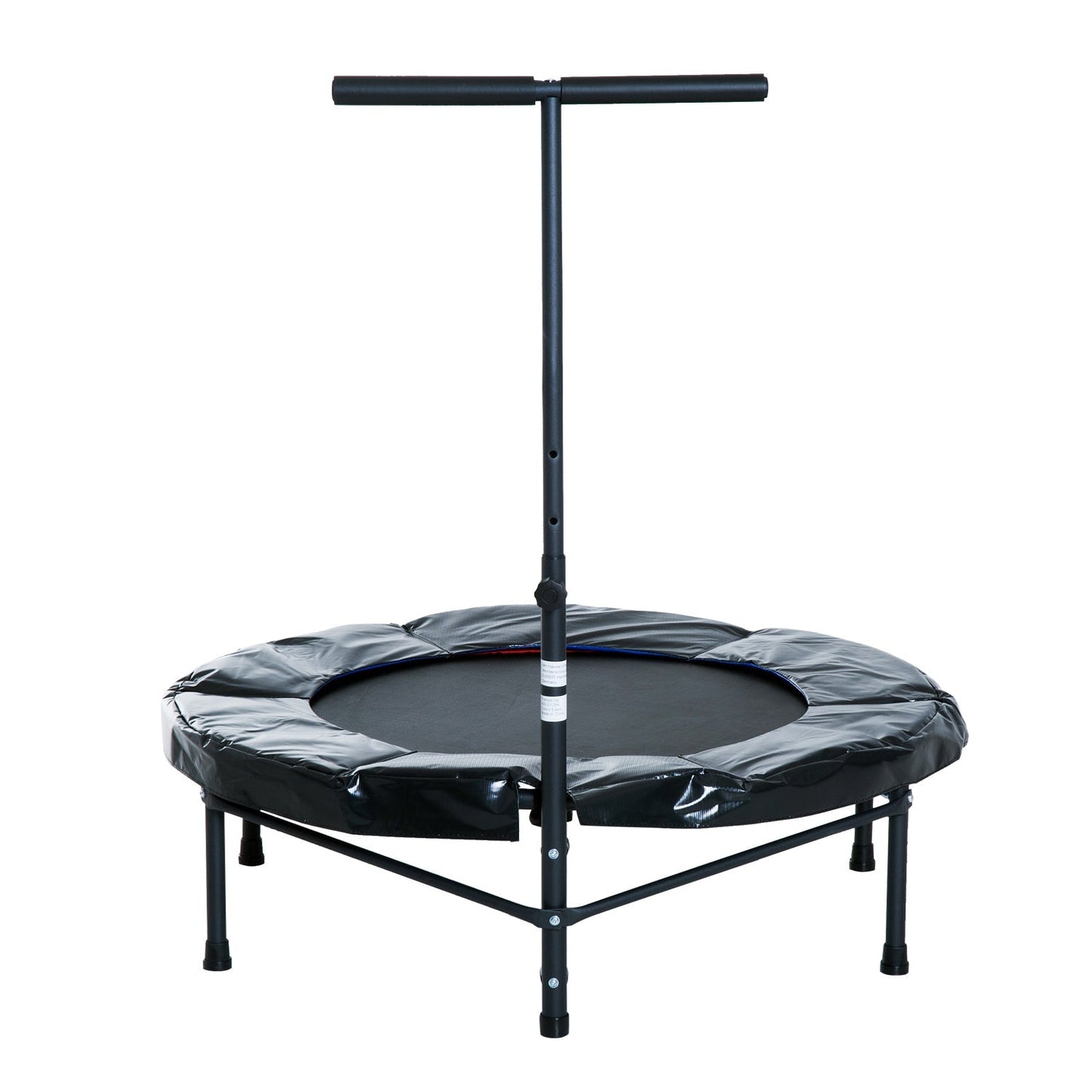 Trampoline Rebounder Adjustable Jumper, 40" - Black