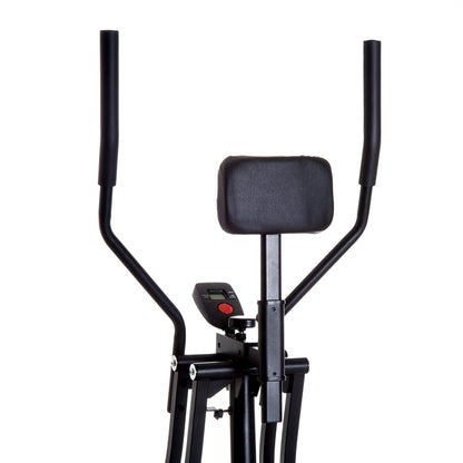 جهاز تمارين اللياقة البدنية Air Walker Glider Home Gym Cross Trainer مع شاشة LCD