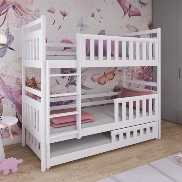 Stafford Wooden Bunk Bed Olivia With Trundle