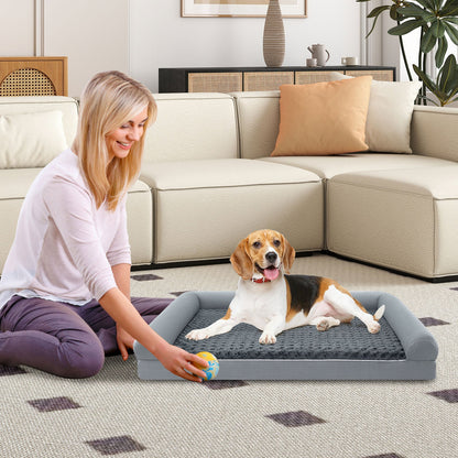 Orthopedic Foam Dog Bed L Sized Large Pet Bed-XL