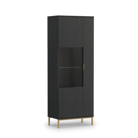 Pula Tall Display Cabinet 70cm