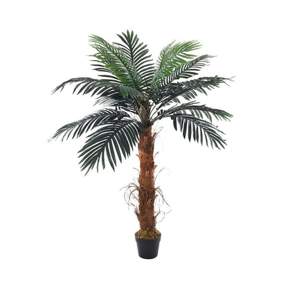 48 inch Artificial Palm Tree with Pot Simulated Plant Decor