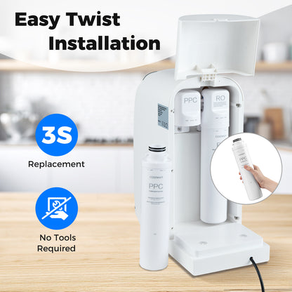 PPC Filter Replacement for Item No: 13695278 Countertop Reverse Osmosis System