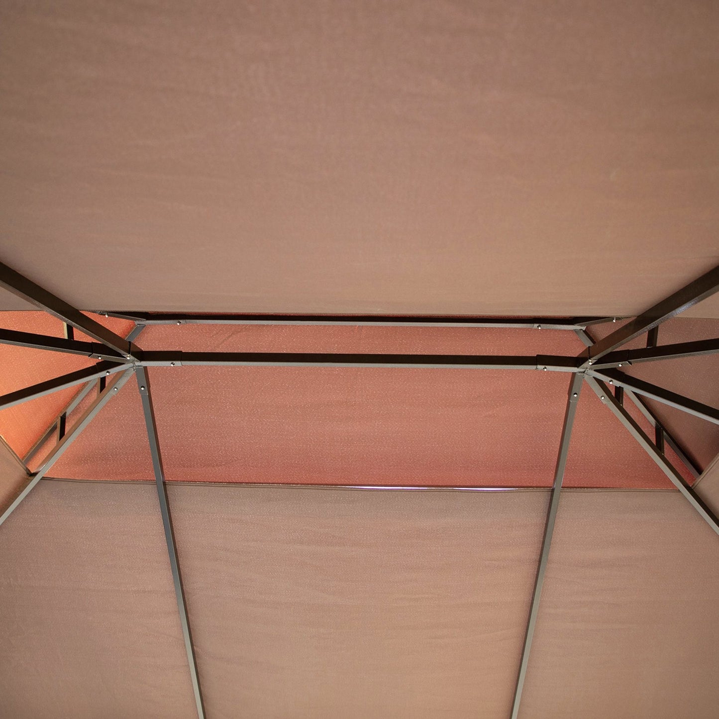 Altana ogrodowa Outsunny 3 x 4 m z aluminium, zadaszenie, namiot imprezowy z siatkami i zasłonami do ogrodu i na taras, kawiarnia