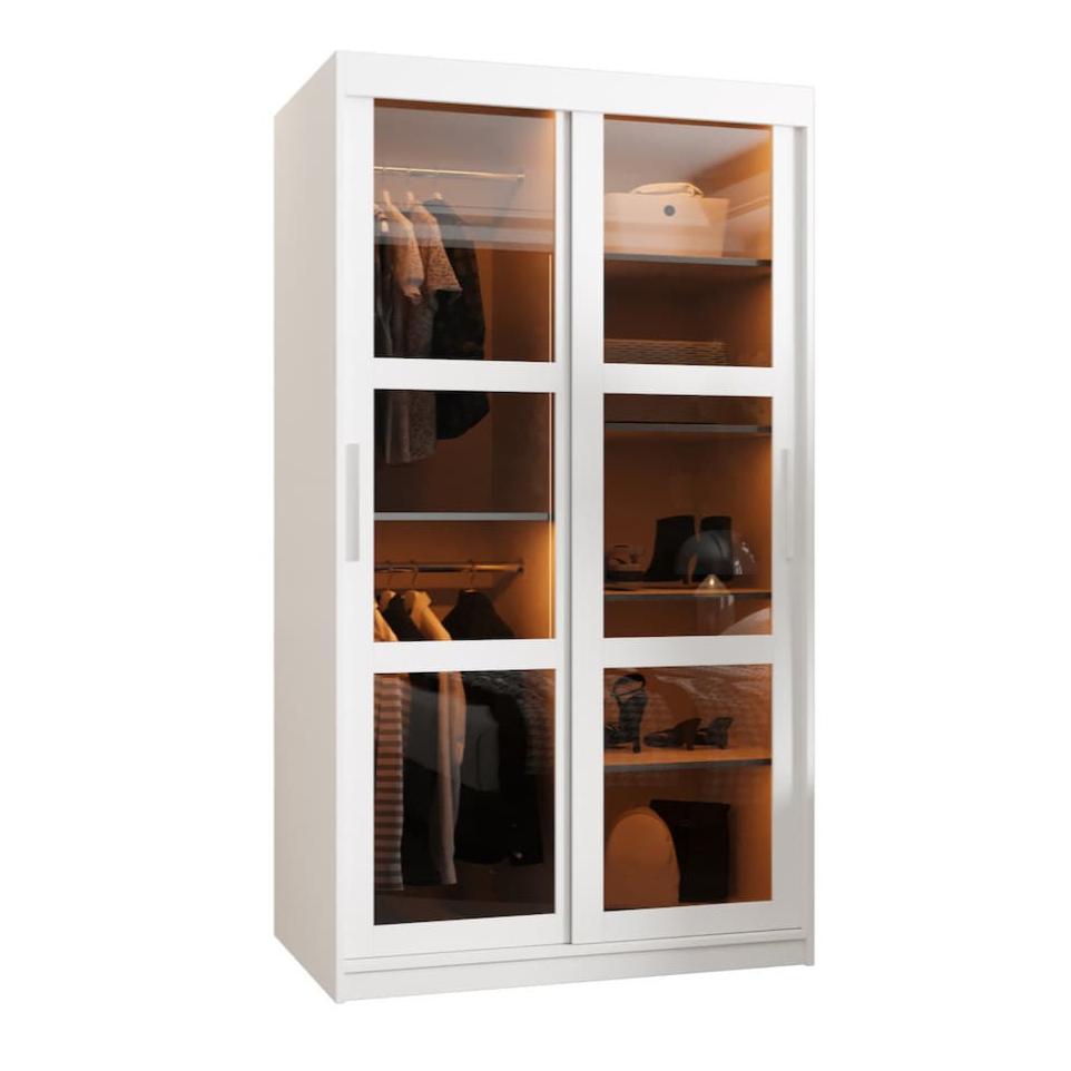 Parma Sliding Door Wardrobe 100cm