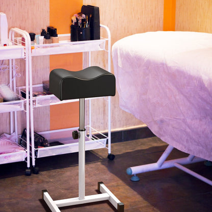 Adjustable Pedicure Manicure Footrest Salon Spa Tool-Black