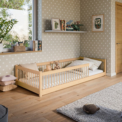 Yorkshire Wooden Single Bed Pedro [EU Single]