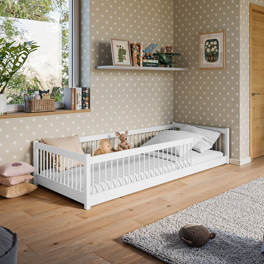 Yorkshire Wooden Single Bed Pedro [EU Single]