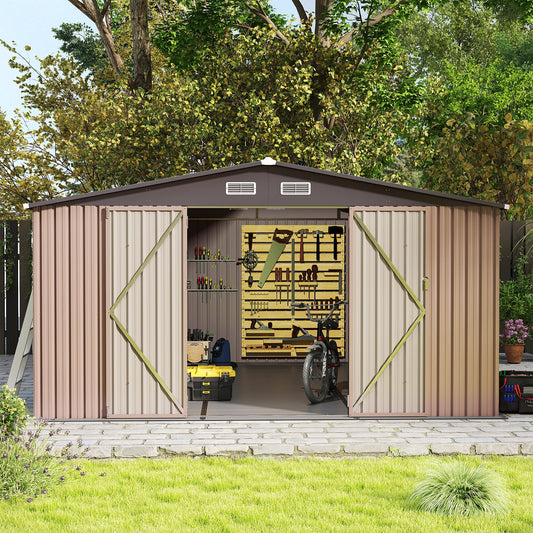 Plastic Tool Shed Floor Mat Grass Patio Floor Mat with Non-slip Surface-M