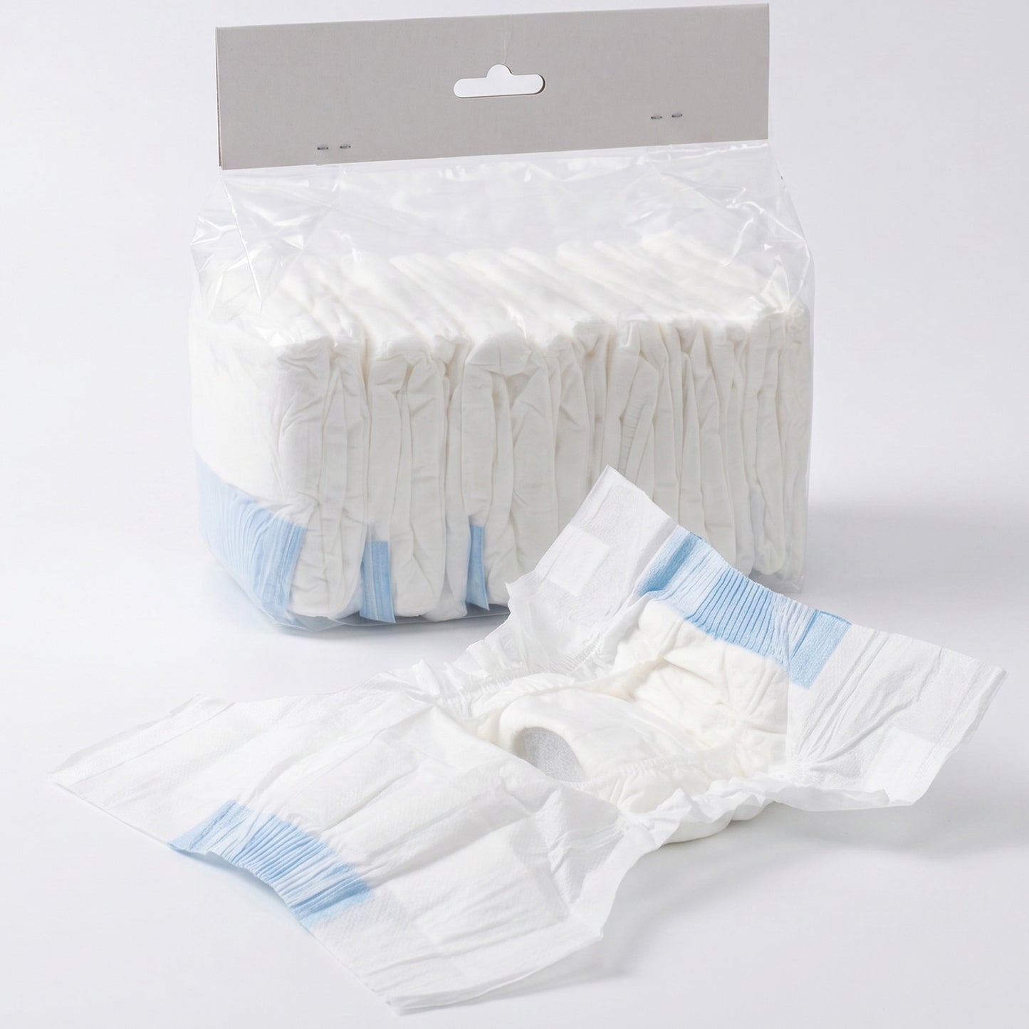 PawHut Disposable Dog Diapers Female for M Dogs Incontinence or Excitable Urination and Training 48 Count