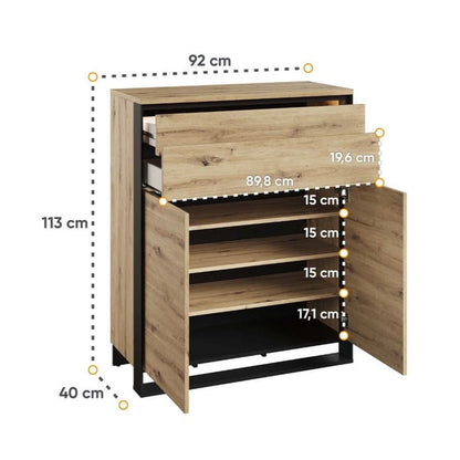 Quant QG-02 Hallway Cabinet 92cm