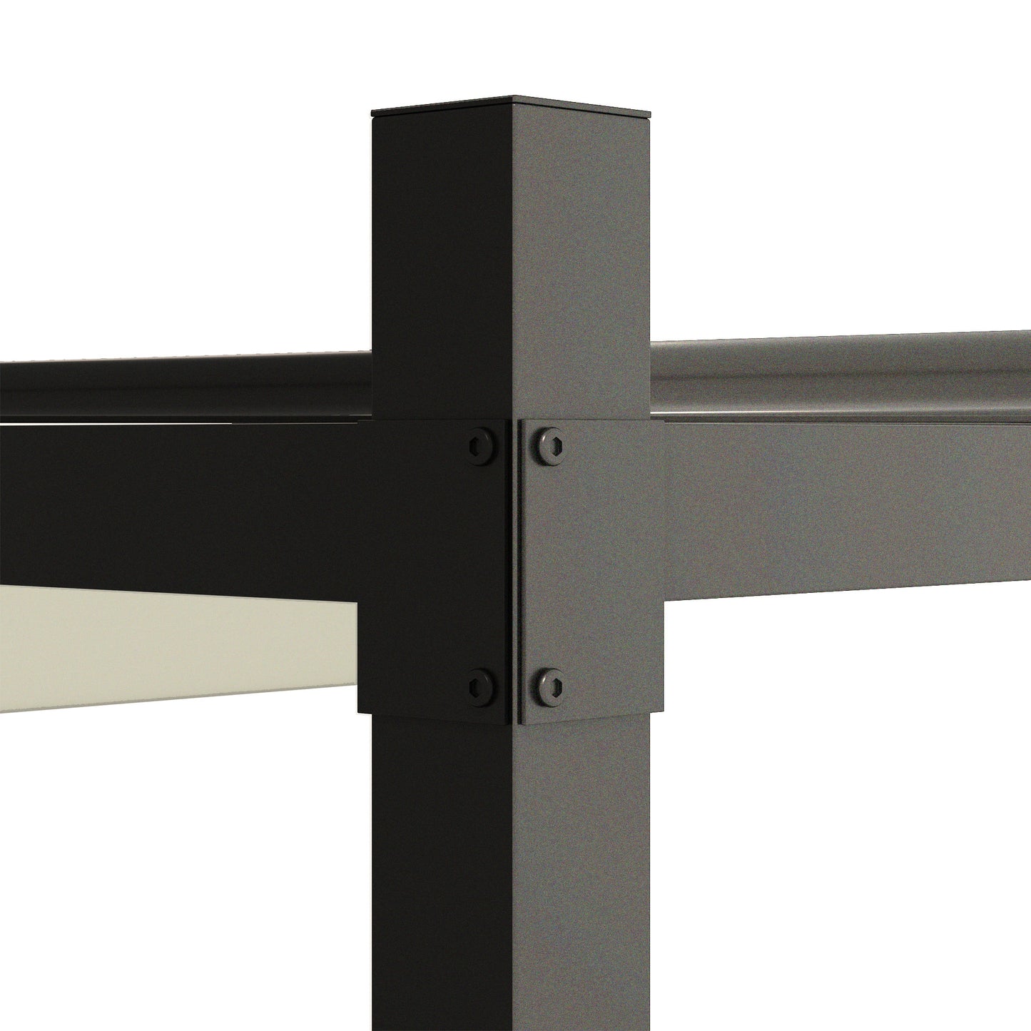 Outsunny 3 x 3(m) Metalowa pergola z rozsuwanym dachem i magnetycznym mocowaniem, zestaw ogrodowych altan ogrodowych z baldachimem przeciwsłonecznym, UPF30+, kolumna metalowa 80 mm, kremowo-biały