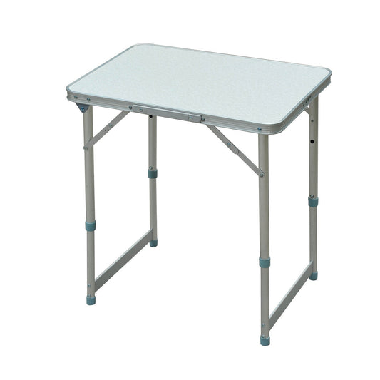 Outsunny Garden Outdoor Camping Table Portable Folding Picnic Table-Silver