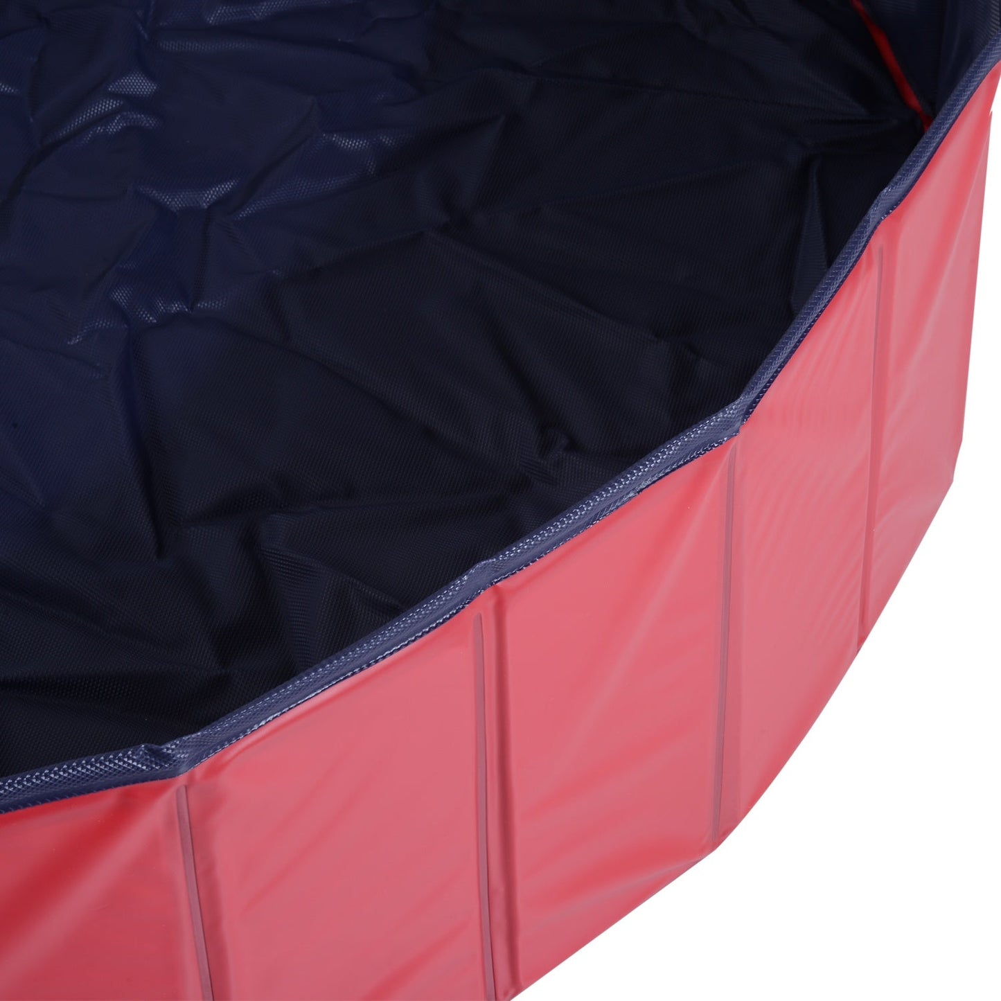 Pawhut Φ140 x 30H cm Pet Swimming Pool-Red