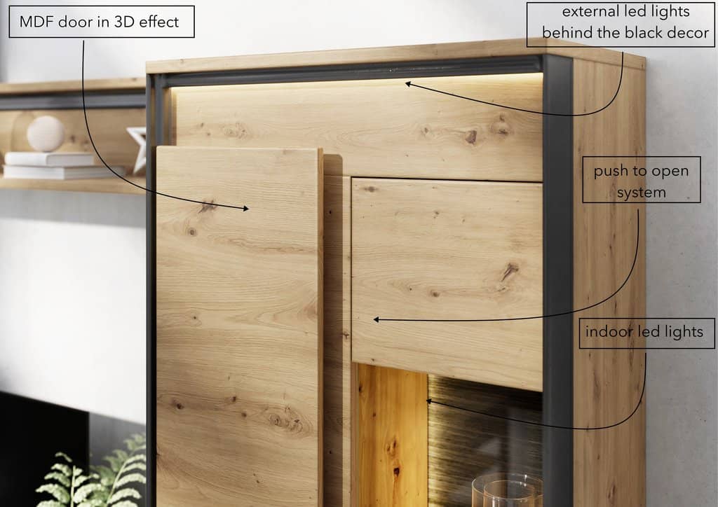 Quant QA-06 Display Cabinet 110cm