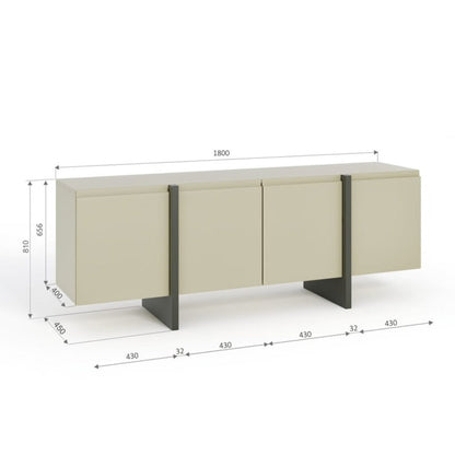 Queen Sideboard Cabinet 180cm