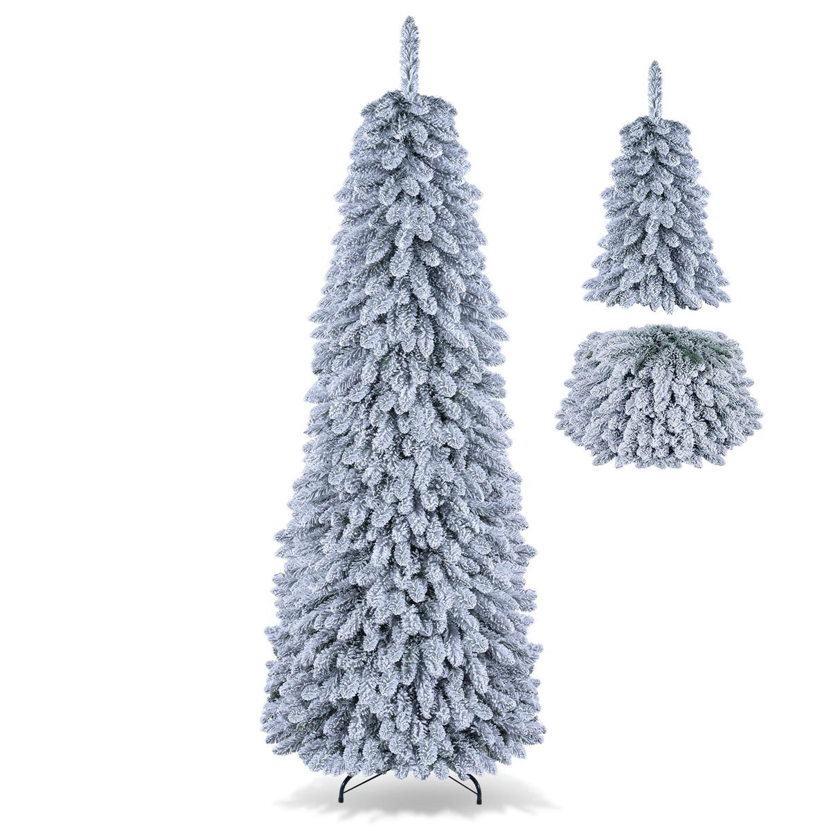 Realistic Collapsible Spruce Tree with 545/705 Full Branch Tips-210CM