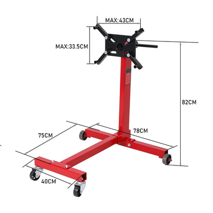 1000lbs Steel Folding Engine Stand