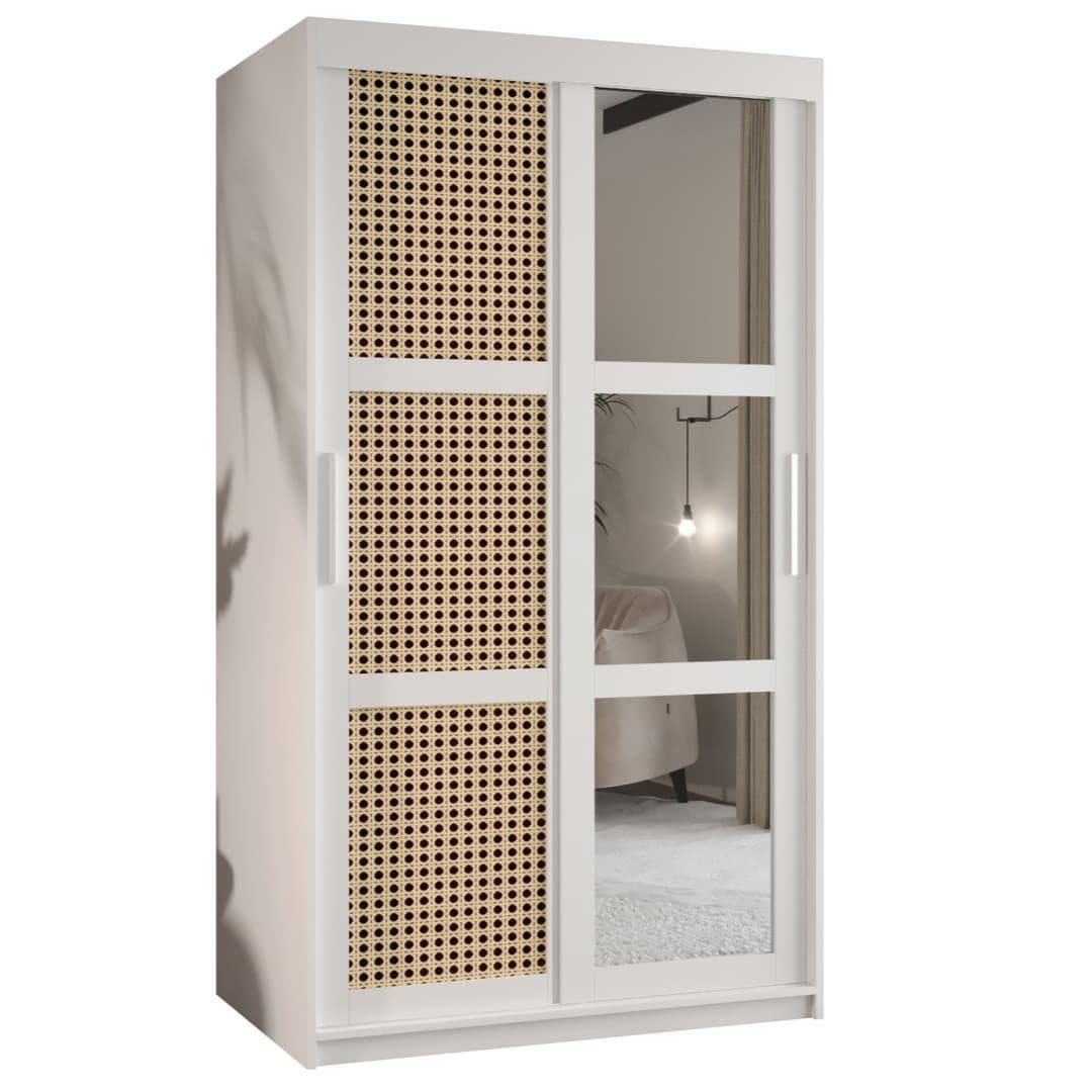 Rena II Sliding Door Wardrobe 100cm