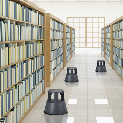Roller Stool  with Casters and Non-slip Rubber Band