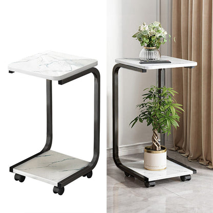 Simple Light Luxury Iron Indoor Balcony Living Room Floor-Standing Green Flower Shelf Shelves