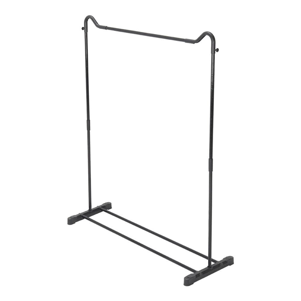 Freestanding Black Metal Garment Rack