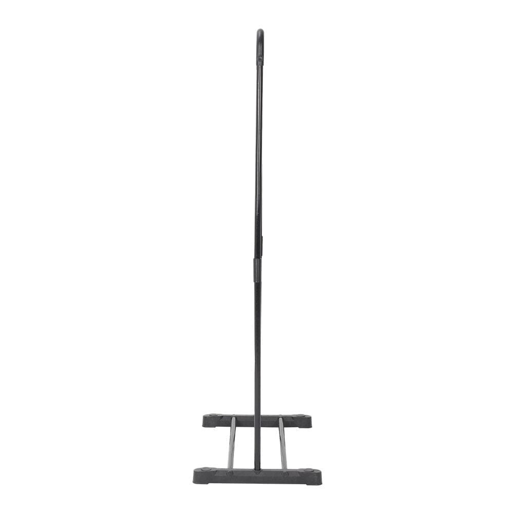 Freestanding Black Metal Garment Rack
