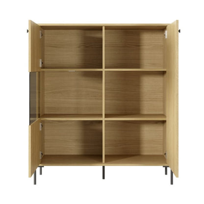 Scandi Display Cabinet 107cm