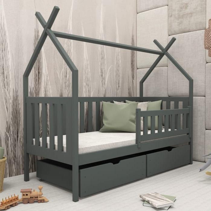 Wooden Single Bed Simba With Storage